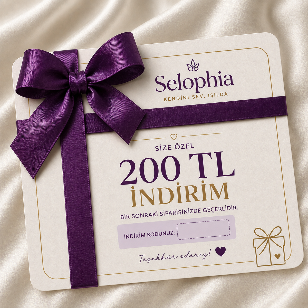 Selophia Hediye Kartı